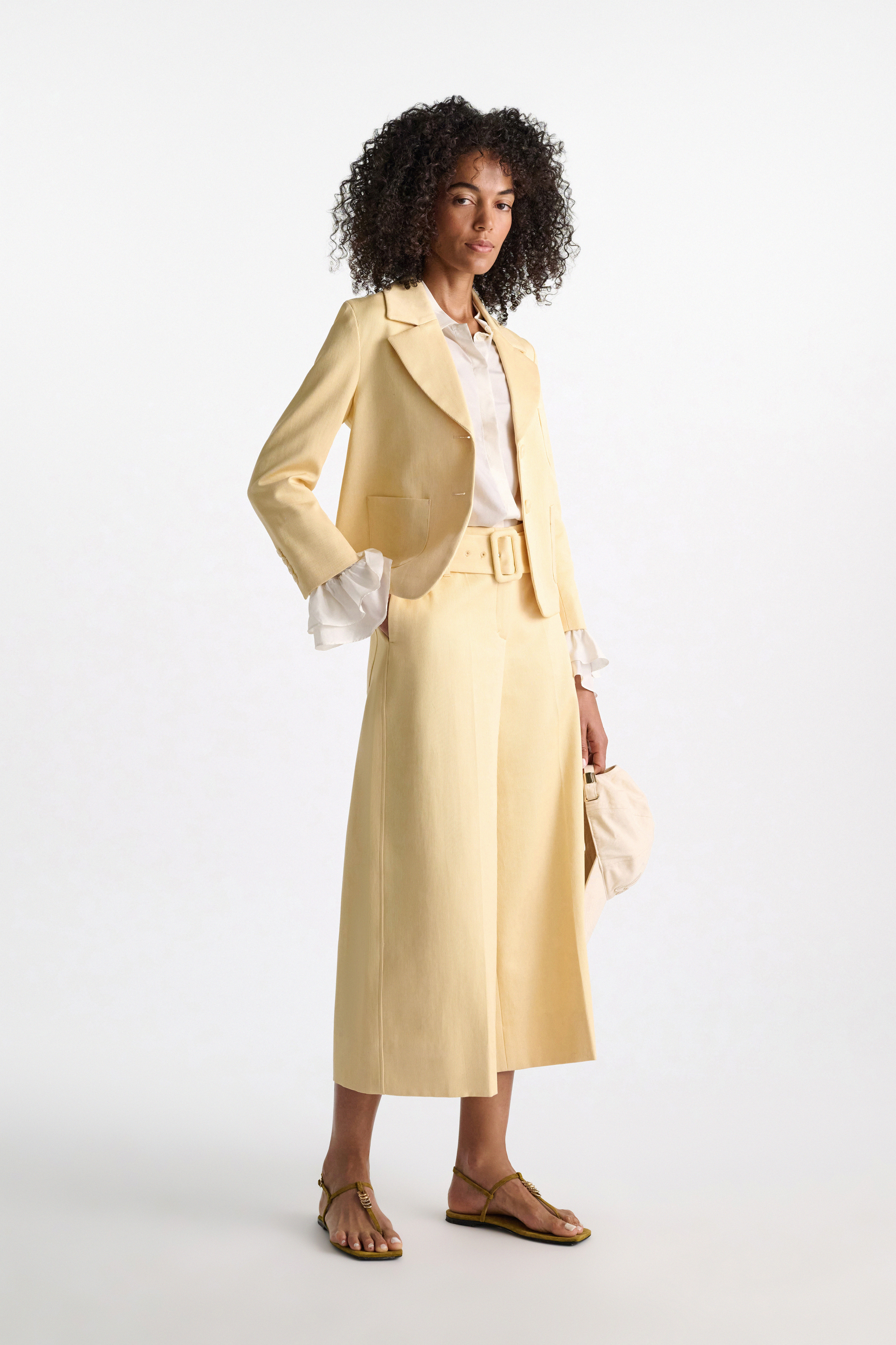 Dorothee Schumacher Habotai silk shirt camellia white